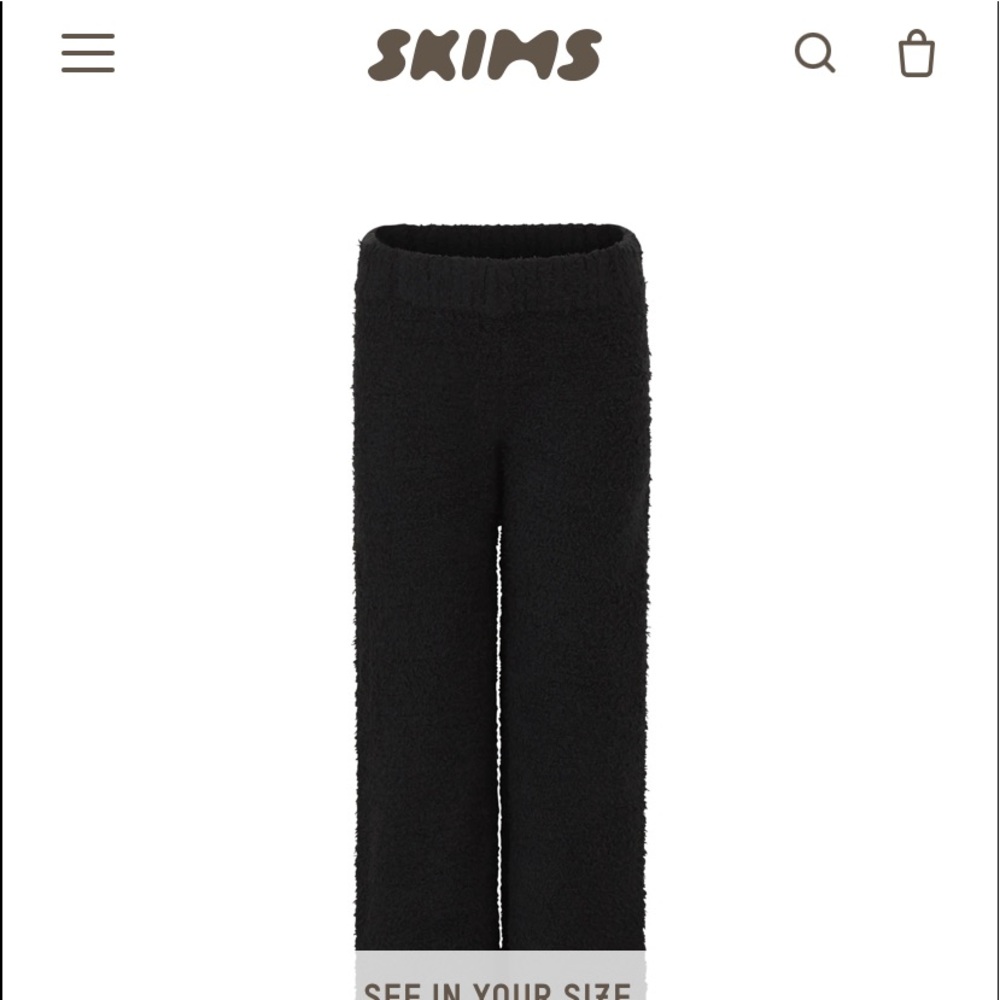 Skims kids cozy knit pant